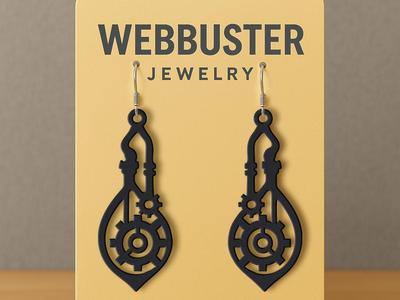 Engineering-Elegance Earrings