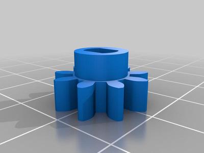 Turntable with 3d printed parts