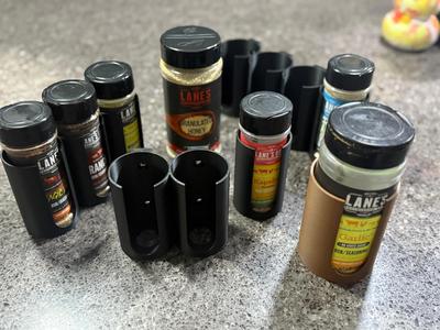 Lanes BBQ Spice Rack 70mm AND 52mm Bottle Multiple