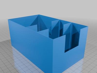 Heroes of Land Air Sea Insert by Dignan Modified for Reduced Filament Use