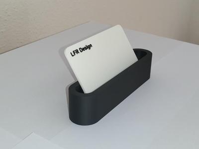 modern, clean businesscard holder
