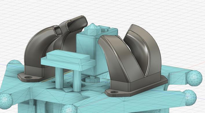 FLSUN SR - Double fan duct for flsun super racer