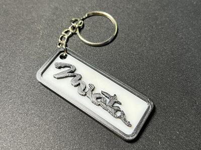 Mazda Miata Keychain
