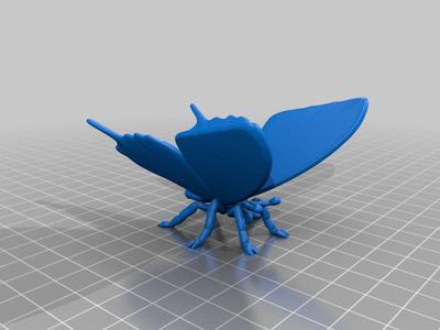 蝶（Butterfly）3Dデータ