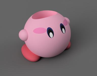 Kirby Pen Holder