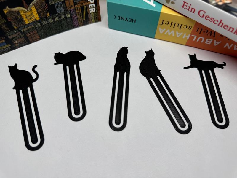 Cute Cat Bookmarks