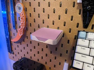 Simple ROUNDED Sticky Note Holder for Ikea Skadis
