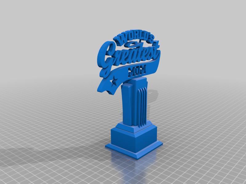 Worlds Greatest Mom Trophy