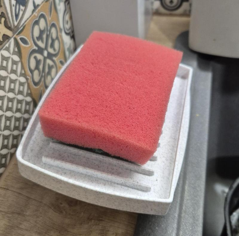 Sink sponge holder