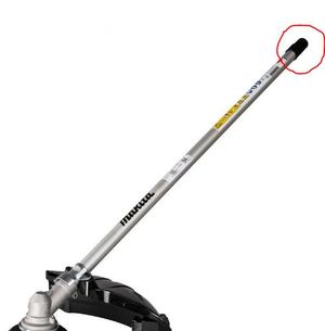 Makita DUX endcap for supported attachments