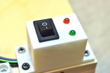 Led & switch casing