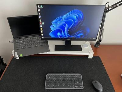 IKEA Bergshult monitor stand