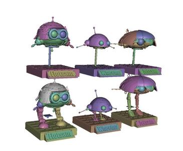 Updated Andy Valentine's Batteries Not Included Flying and Standing base