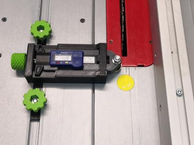 Parametric T-Track Slider for Thin Rip Jig and Bosch GTS 10 XC