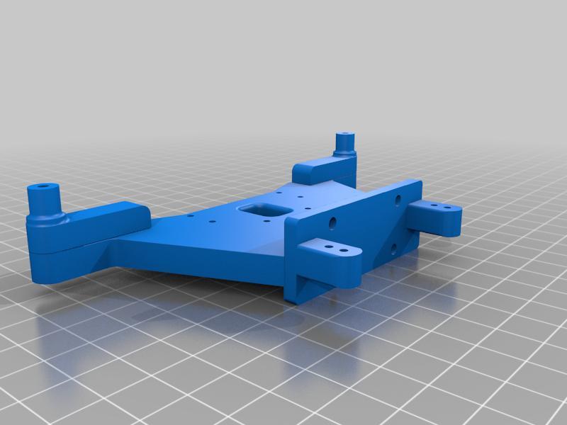 Drag Slash Parts-Shock Tower, Front Shorty Mount, Battery Bars