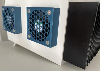 fan chassis/cover 50x50 - for outside mounting