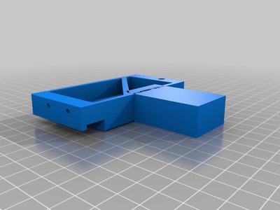 Anycubic Kobra mounting plate for Biqu H2/H2 V2 extruders