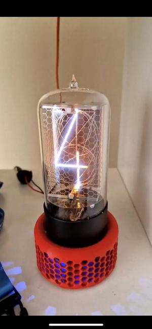 one tube nixie clock