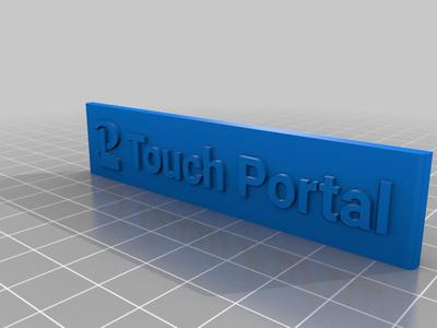 Adjustable tablet stand with Nameplate
