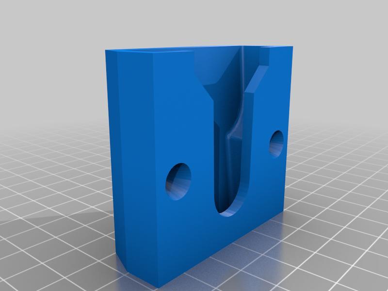 Printable FITS Slot With A Tapered Back- for those "snugger" spaces.
