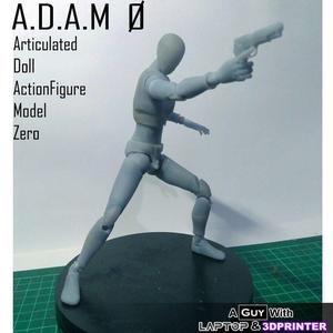 RESIN A.D.A.M 0 (ARTICULATED DOLL ACTIONFIGURE MODEL 0) ACTION FIGURE VER.03