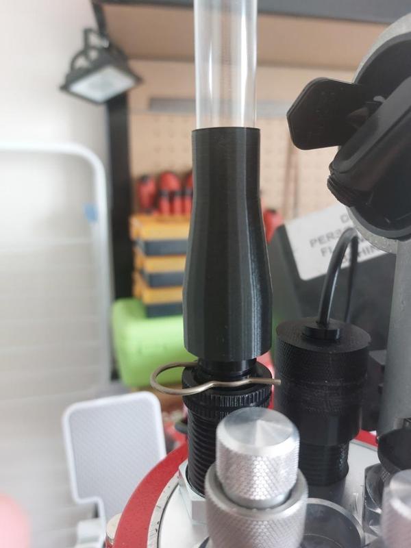 Lee Tube adapter for GPmax bulletfeeder die