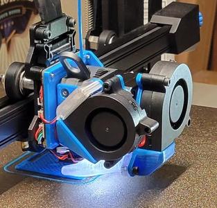 Sprite 4020 Hotend Fan w/ Adj Buck Converter