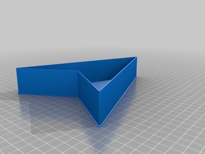 BLACK RIGHTWARDS ARROWHEAD, nestable box (v1)