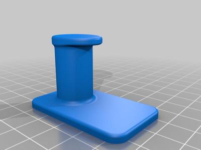 wall mount cable hanging peg