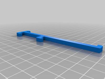 Skadis holder for "Battery dispenser dual : AAA & AA"