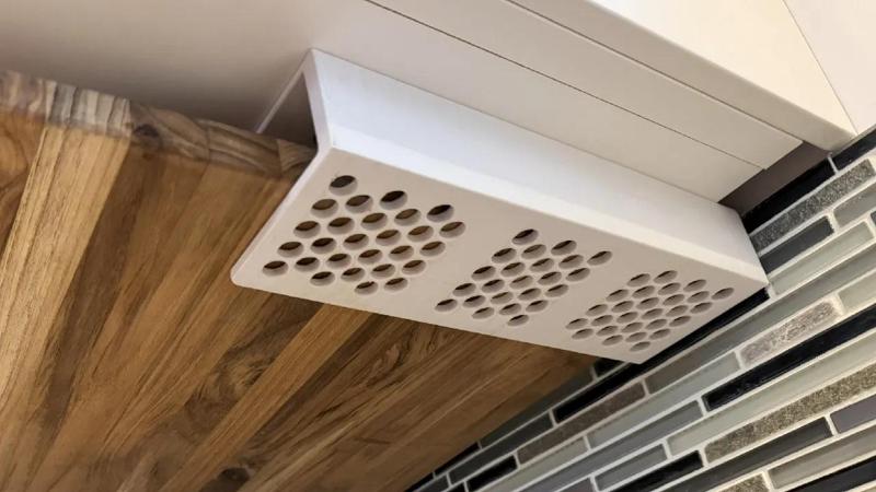 Cutting board drying rack - cabinet undermount   