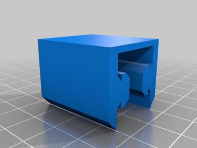 Ender 3 slide-in base 
