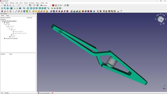 Pince brucelle (Clamp brucelle)