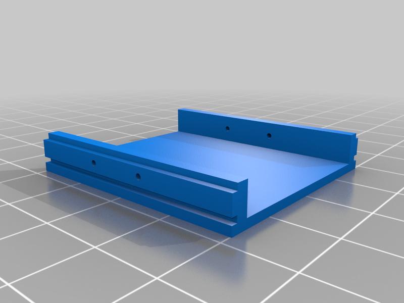 SCX24 Rear Mounting Plate