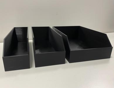 Boxes of various sizes