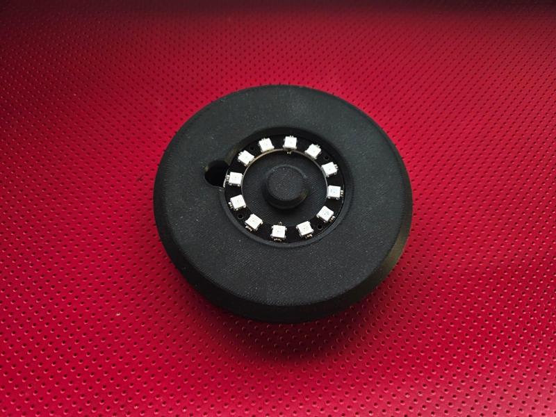 12 LED Circular NeoPixel WLED light enclosure