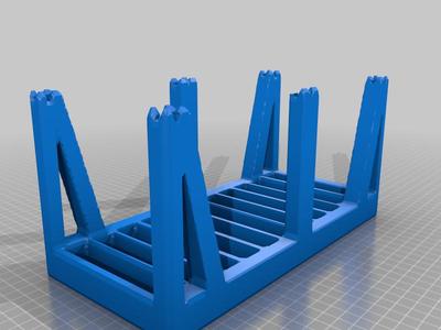 Slotted Shower Foot Rest