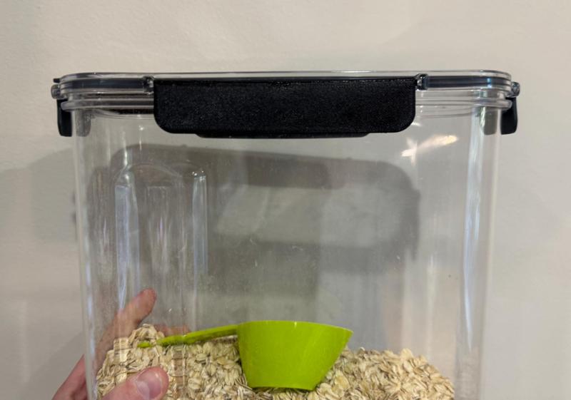 Storage box replacement clip