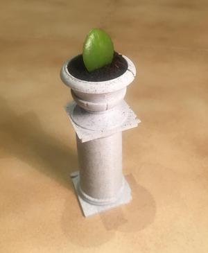 Roman Column Vase, Pot