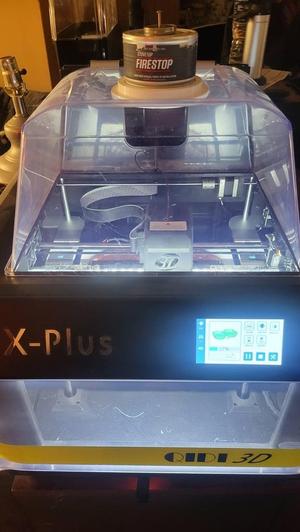 Stovetop Firestop Mount For 3D Printer Enclosures (qidi x-plus & x-plusII)  Possibly Others