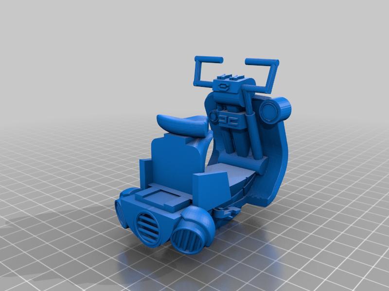 Kara Speeder from Star Wars Visions