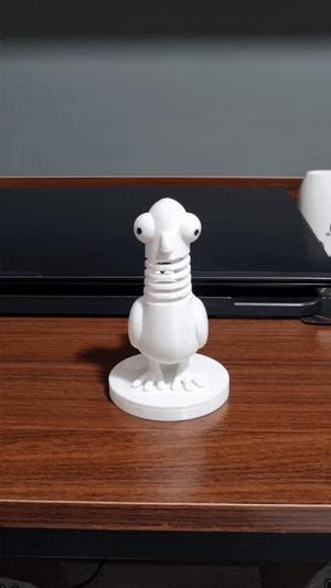 Flexible Bird Neck Pigeon – Wiggly Desktop Toy