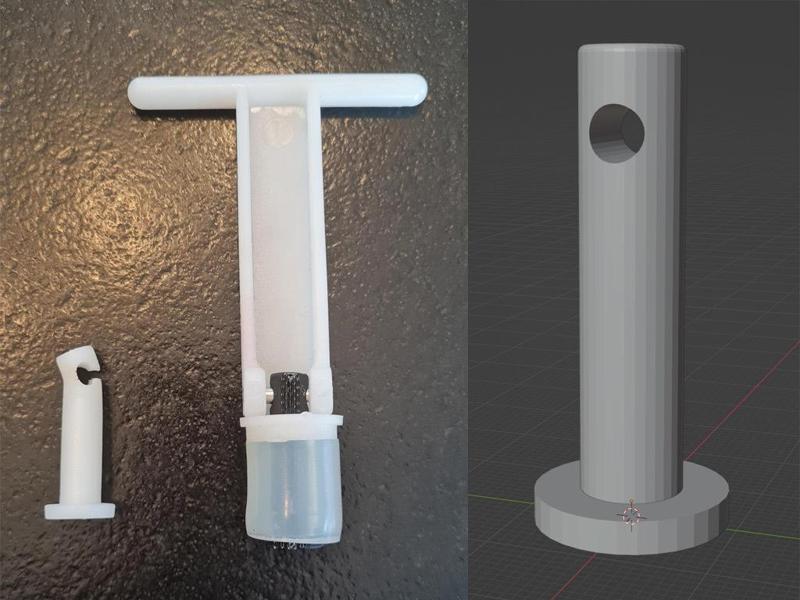 Lever water tank cap - replacement part