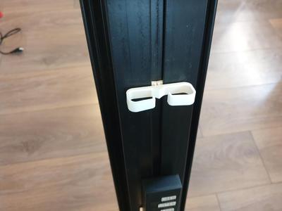 Cable Clamp for column type keyboard stand
