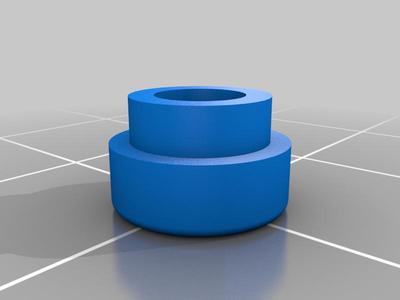 MGN12 linear rail plug with hole