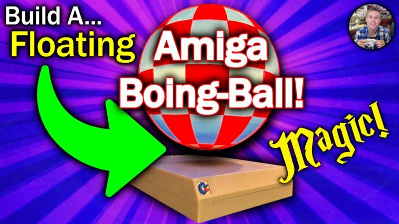The Amazing Levitating Amiga BoingBall!