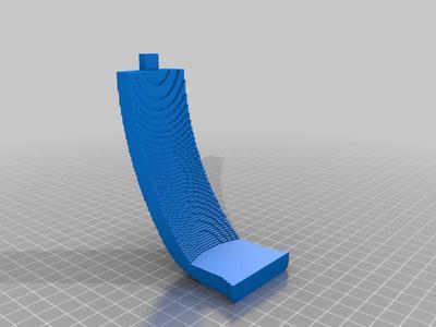 (3D Slash) bin_support_3_arms_with_extension