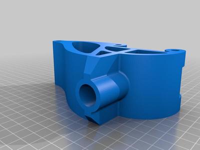 Reinforced kayak cart axle