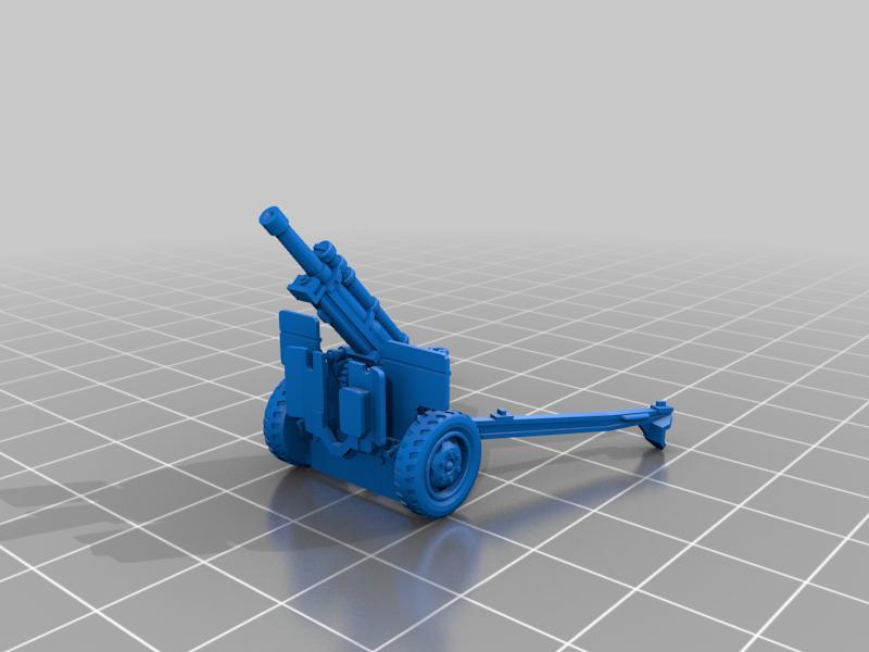 105mm Howitzer M2 easy print