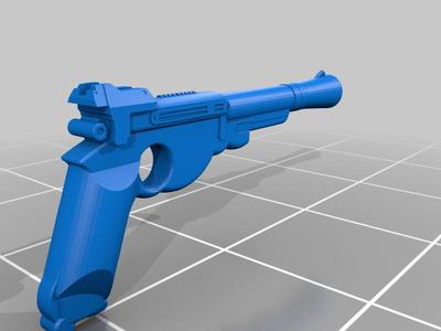 Mandalorian Blaster lego minifigure